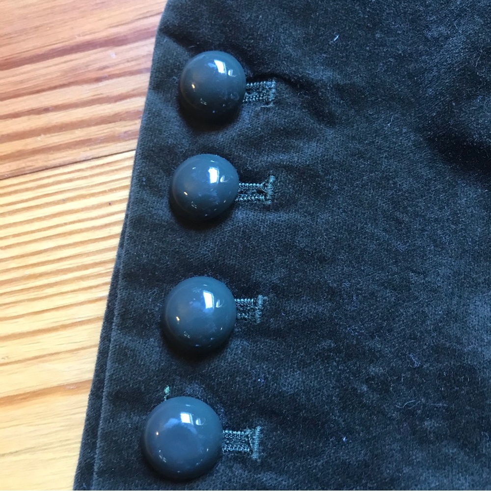 Talbots Velvet Double-Breasted Blazer, EUC, 8 - Picture 8 of 16